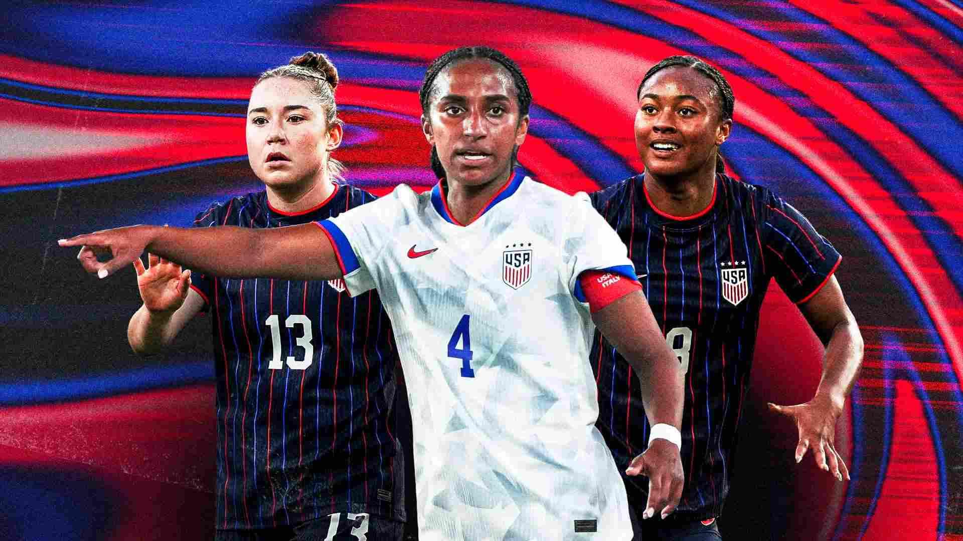 USWNT Trinity Rodman Jaedyn Shaw SheBelieves Cup